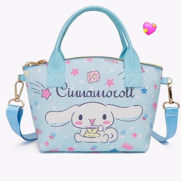 Cute Anime Mini Kawaii Hello Kitty & Friends Cinnamonroll Handbag Crossbody Bag - Picture 4 of 6